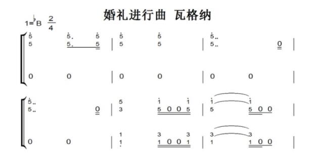 瓦格納的婚禮進(jìn)行曲是什么模式
